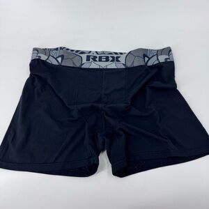 RBX Black and Gray Boxer Briefs Athletic Fit